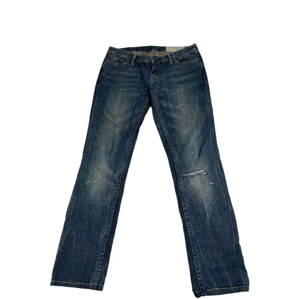 All Saints Dark Blue Skinny Jeans